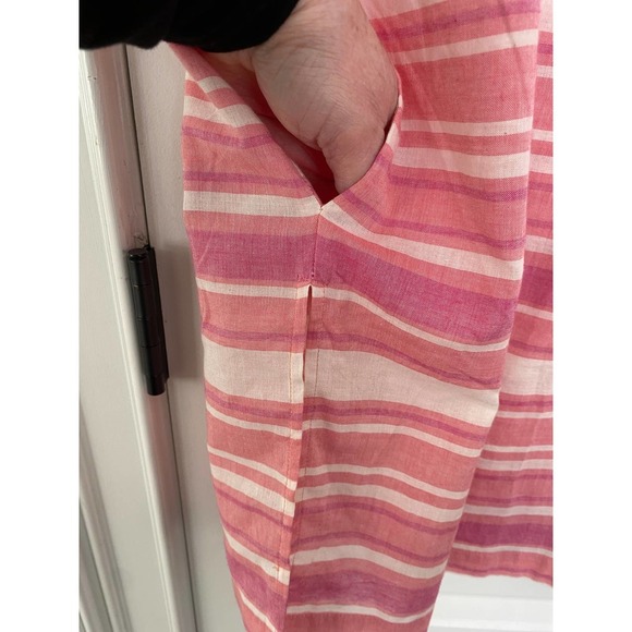 Womens Tunic Dress Cover Up by Echo Medium SS Pockets NEW Retails $99 - Picture 4 of 7